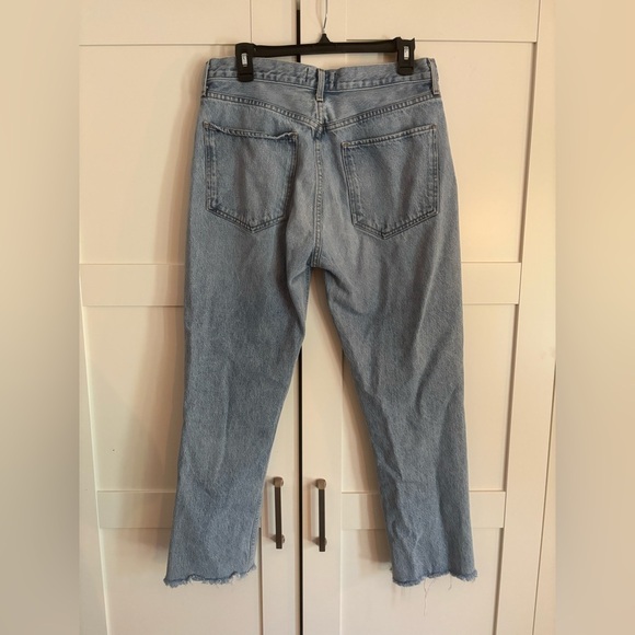 Agolde Straight Leg Jeans Riley Style Size 30 - Picture 3 of 7